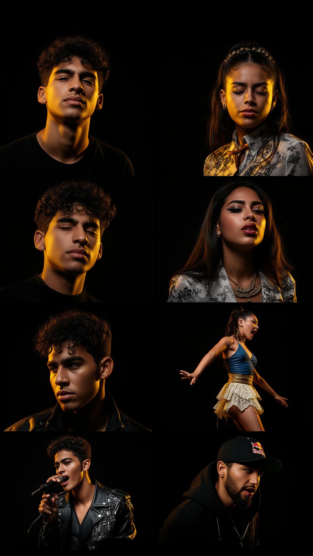 Latin artists, creators and performers
